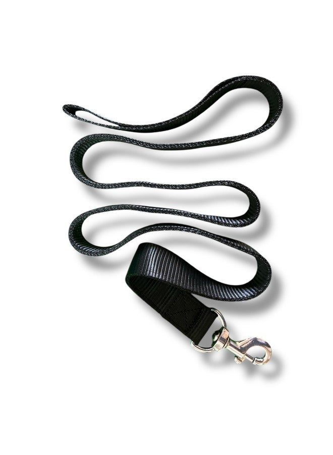 W Heavy-Duty Dog Harness, Collar & Leash Set - Premium Nylon, Sturdy Buckle & D-Ring, Well-Stitched for Long-Lasting Durability (Medium, Collar + Leash) - Image 2